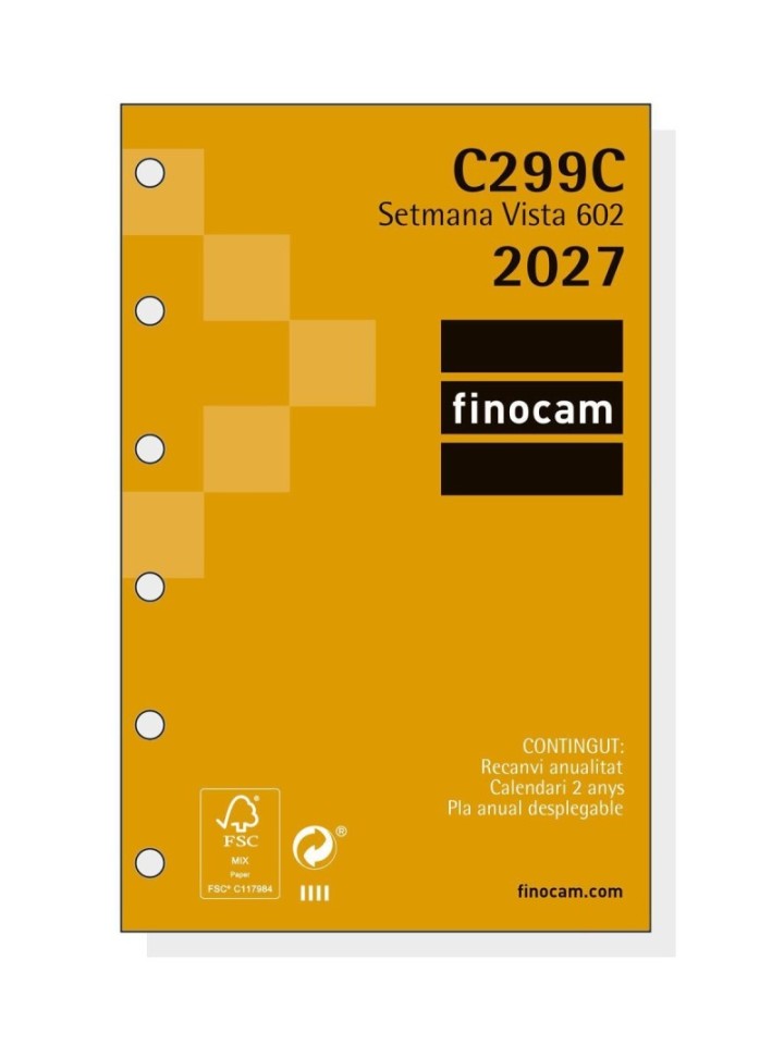 rec 27 ag finocam classic 602 c299 s/v cat