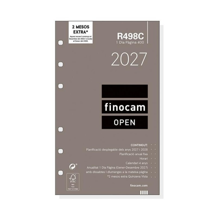 rec 27 ag finocam open 400 r498 d/p cat