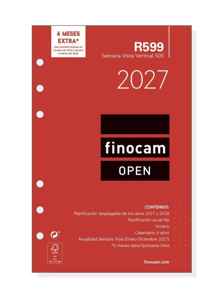 rec 27 ag finocam open 500 r599 sv/v cast