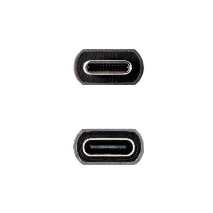 nanocable cable usb 3.2 gen2 usb c m/h 1,5 m negro