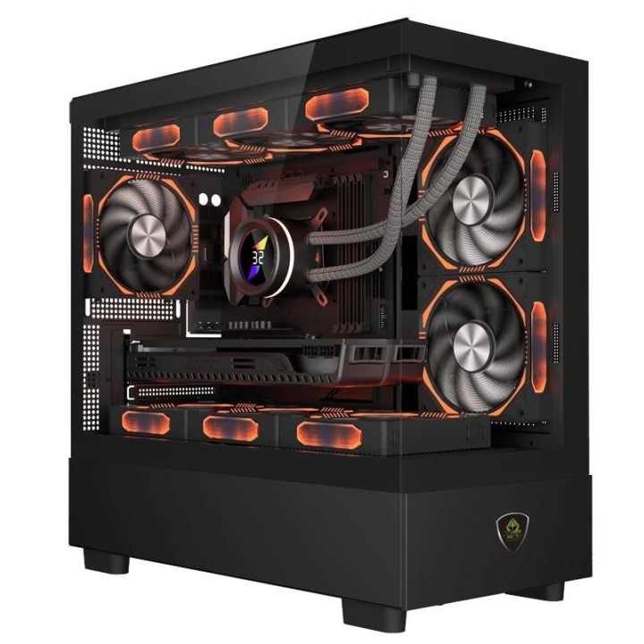 keep out caja m atx xc 301 3fans usb3.0 glass
