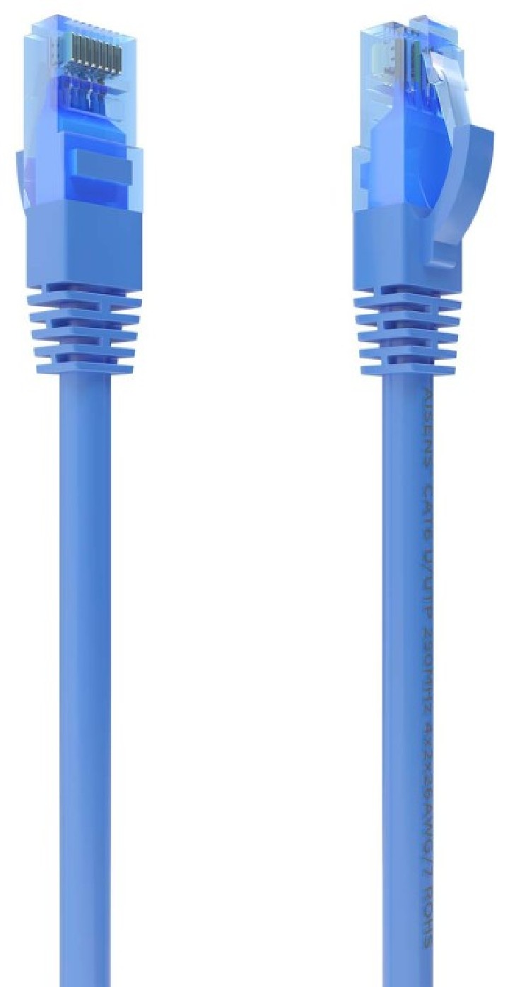 cable red aisens latiguillo rj45 cat.6 utp awg26 cca azul 2.0m