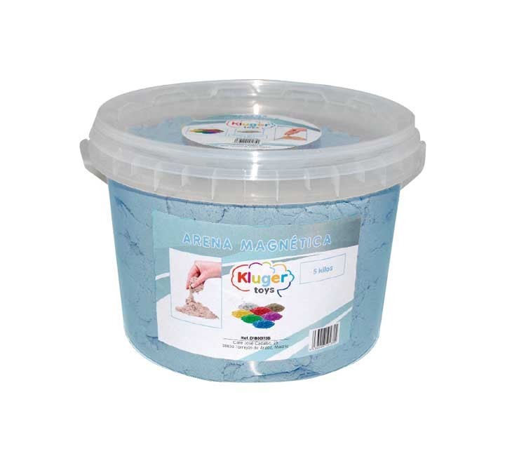 bote arena magnetica niefenver 5kg azul