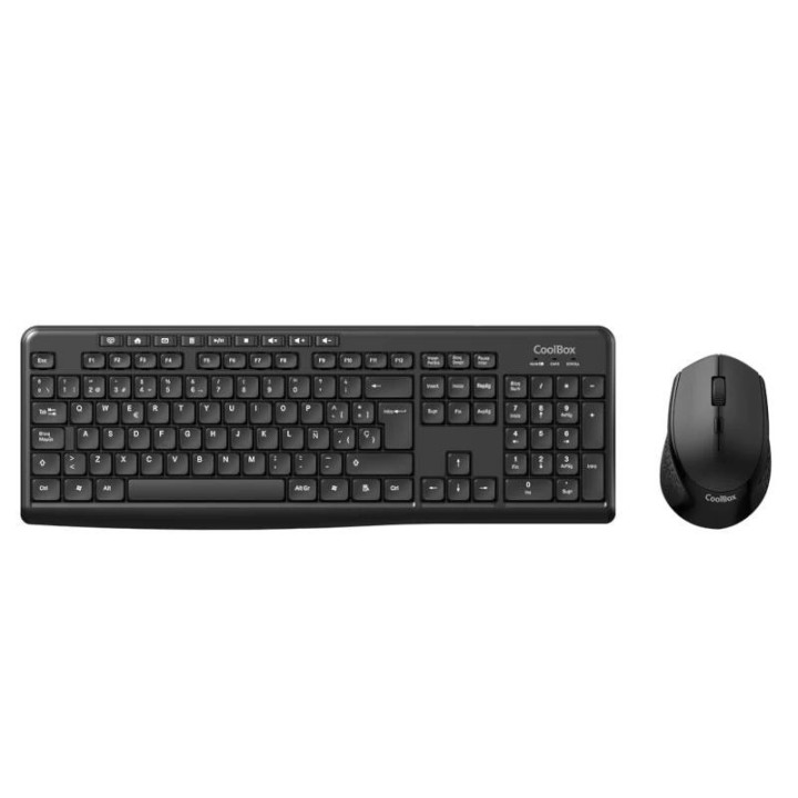 coolbox kit teclado mm + rat?n inal?mbrico