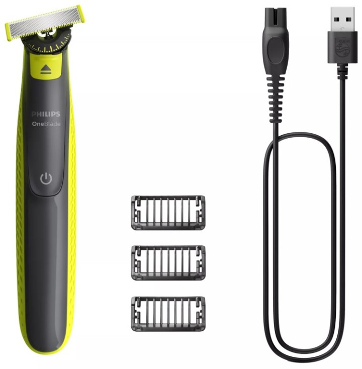 afeitadora cara y cuerpo philips on blade qp2724/23 wet and dry usb 45min