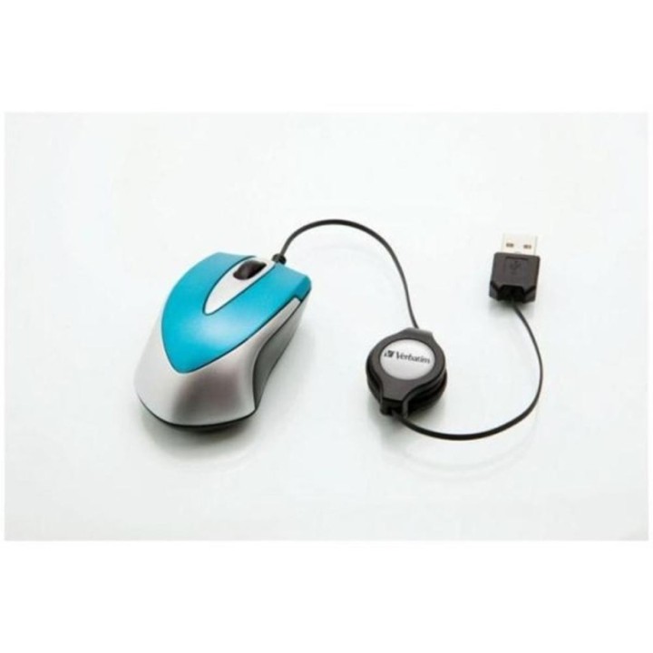 verbatim raton verbatim go mini azul