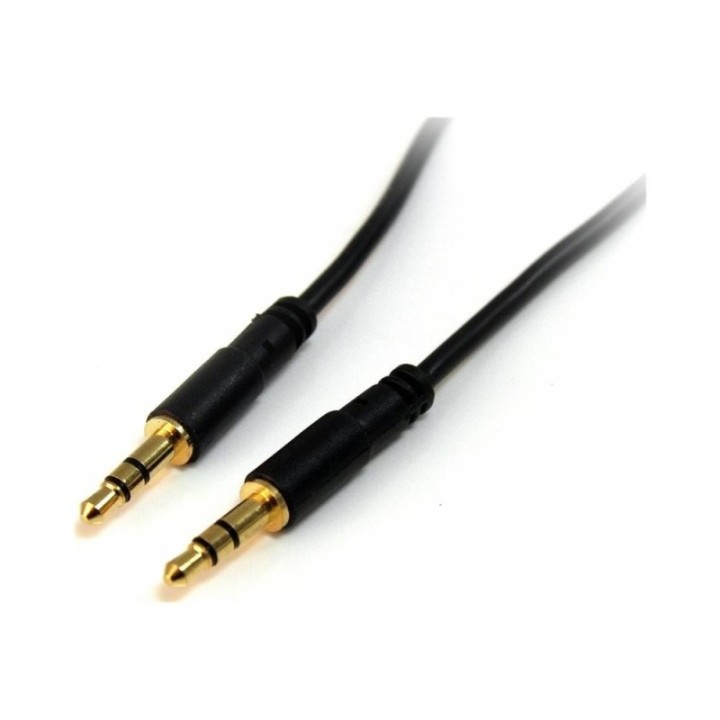 startechcom cable jack 3.5mm startech 1.8m    macho   macho    negro