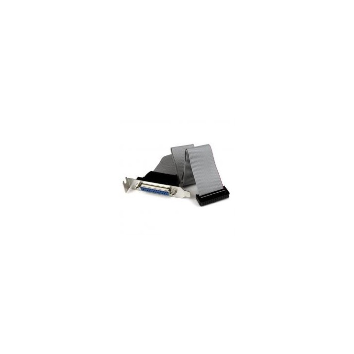 startechcom adaptador paralelo db25 a idc26 startech 0.4m    hembra   hembra