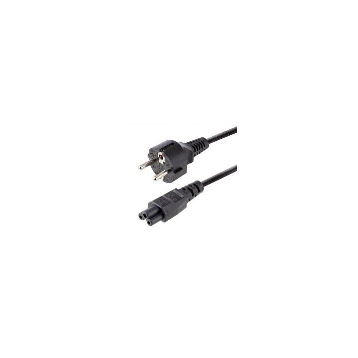 startechcom cable schuko a c5 startech 2m    macho   hembra    negro