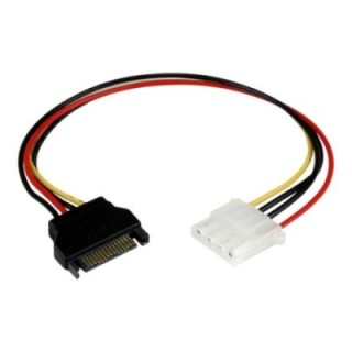 startechcom cable sata a lp4 startech 0.30m    macho   hembra