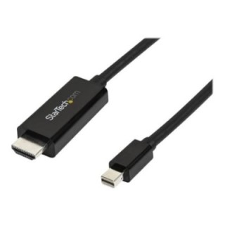 startechcom cable mini dp a hdmi startech 3m    macho   macho    negro