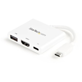 startechcom docking station startech usb tipo c 3 en 1
