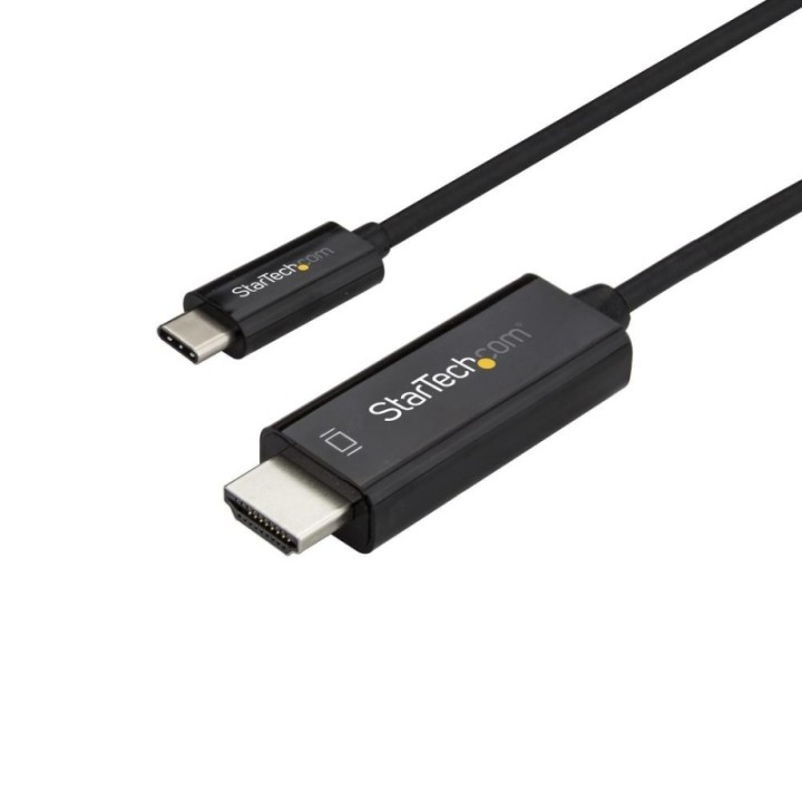 startechcom cable usb tipo c a hdmi 4k startech 2m    macho   macho    negro