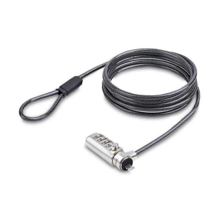 startechcom cable de seguridad startech para portatil 1.5m clave