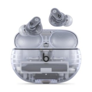 apple auriculares apple studio buds inalambrico transparente
