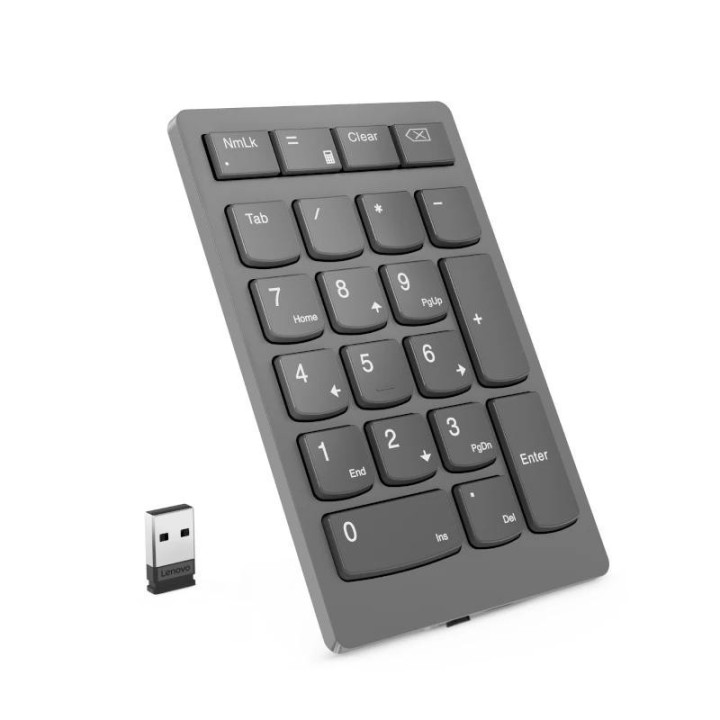 lenovo teclado num?rico inal?mbrico 2.4 ghz