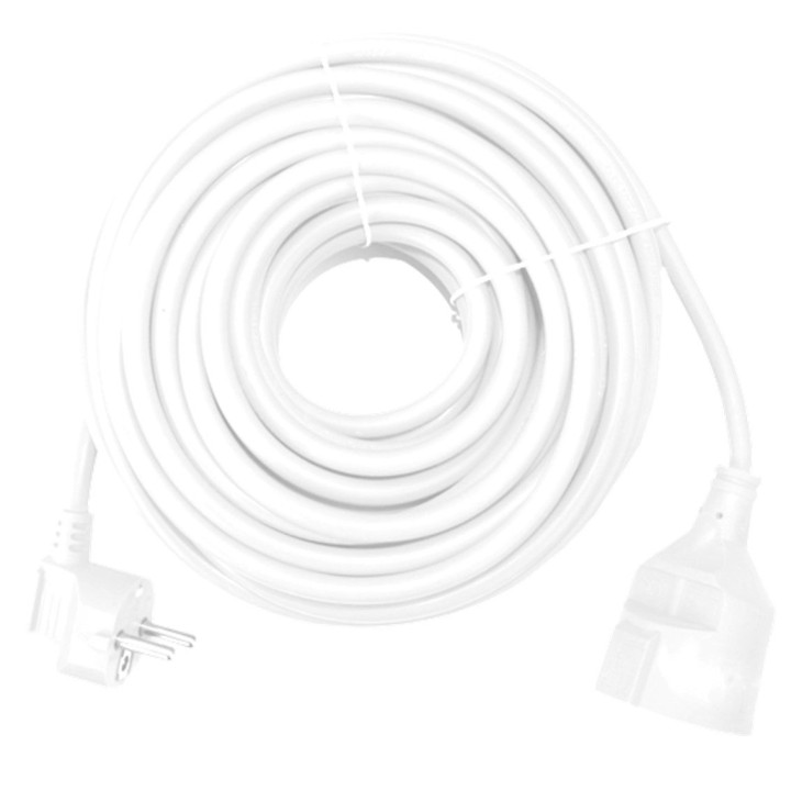 silver cable prolongador de corriente silver electrics 10m -  3x 1.5mm -  250v -  16a -  3.500w -
