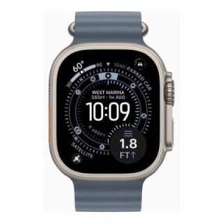 apple smartwatch apple watch ultra 3?gps + cellular?49mm?natural titanium case  anchor blue ocean ba