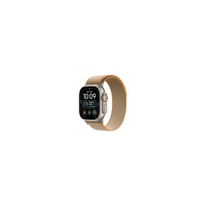 apple smartwatch apple watch u4 gps+cell 49mm natural titanium case with sand trail loop m   l
