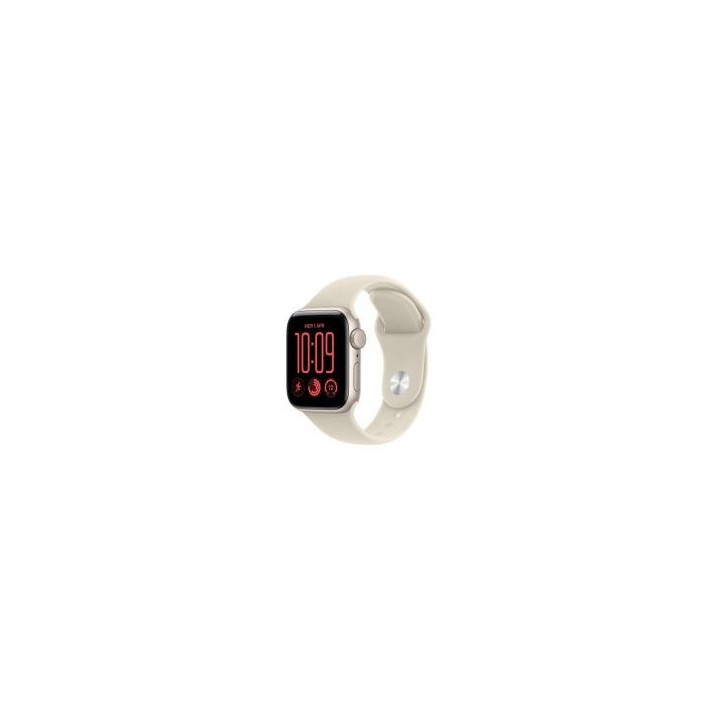 apple smartwatch apple watch se 3 gps 40mm starlight aluminium case with sand sport band m   l