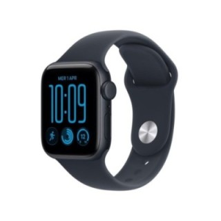 apple smartwatch apple watch se 3 gps + cell 40mm midnight aluminium case with navy blue sport band