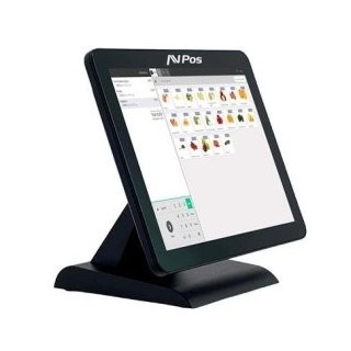 ordenador tpv avpos k2000 slim negro 15" tactil capacitivo intel core i3 8gb 128gb ssd wifi w11pro