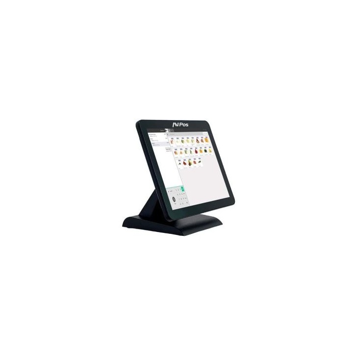 ordenador tpv avpos k2000 slim negro 15" tactil capacitivo intel core i3 8gb 128gb ssd wifi w11pro