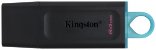 memoria usb 3.2 kingston 64gb datatraveler exodia negro turquesa