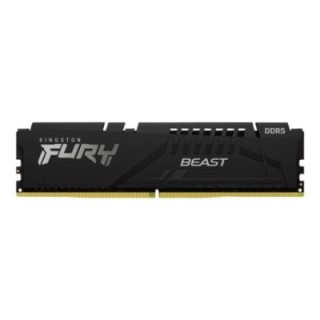 kingston memoria ram ddr5 32gb kingston   5200 mhz   pc5   41600   fury beast   cl40   1.25v