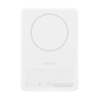 powerbank 10000mah belkin bpd016 magsafe pd 30w 1xusb c qi2 15w soporte integrado blanco
