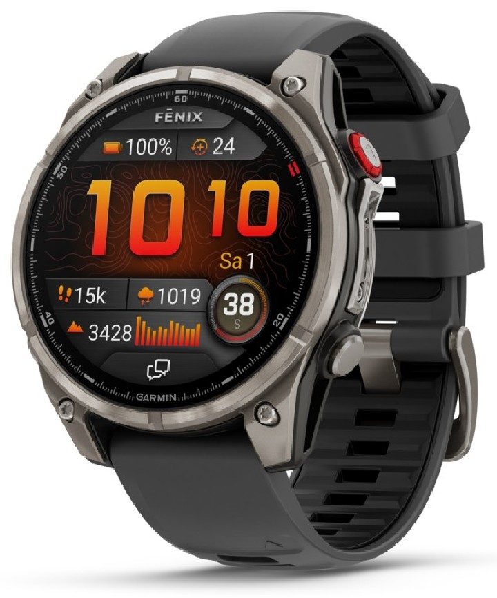 smartwatch garmin fenix 8 pro 47mm amoled gris