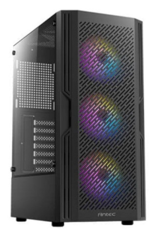 caja gaming antec ax20 matx 2xusb 2.0 sin fte negro rgb