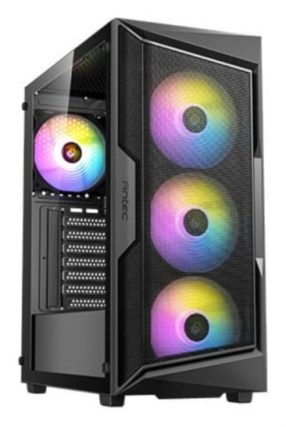 caja gaming antec ax61 elite midi tower. soporta placa atx, itx y micro atx sin fuente