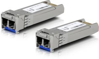 modulo sfp+ ubiquiti uacc om sm 10g d 2 ufiber transceiver sm 2pack