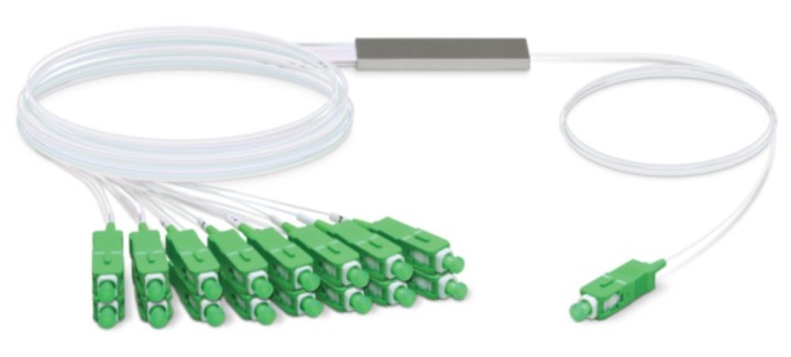 spliter fibra ubiquiti uf splitter 16 ufiber 1 16 sc/apc