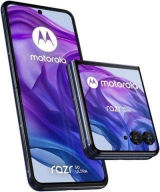 smartphone motorola moto razr 50 ultra 12g/512gb navy blazer