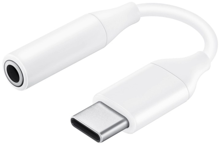 adaptador auricular samsung ee uc10juwegus usb ca a jack 3,5mm blanco