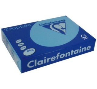 paq. 500h pap. trophee clf intenso a4 80g azul cl