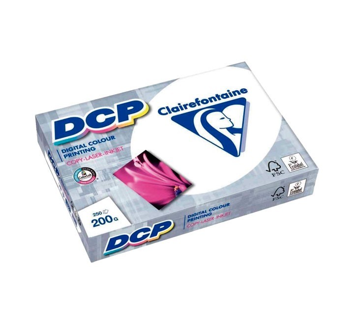 paq. 250h papel clairefontaine dcp a3 200gr