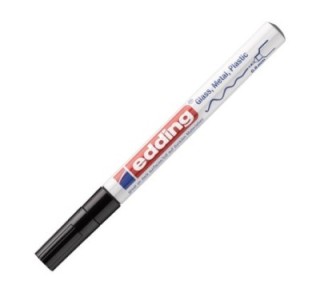 marcad. perm edding 780 0.8mm negro 780 001