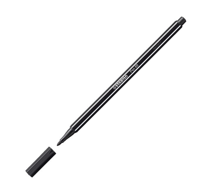 rotulador stabilo pen 68 1mm negro 68/46