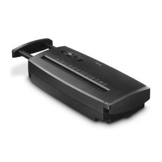 destructora de papel hama classic s60 cabezal adaptable capacidad corte 6 hojas color negro