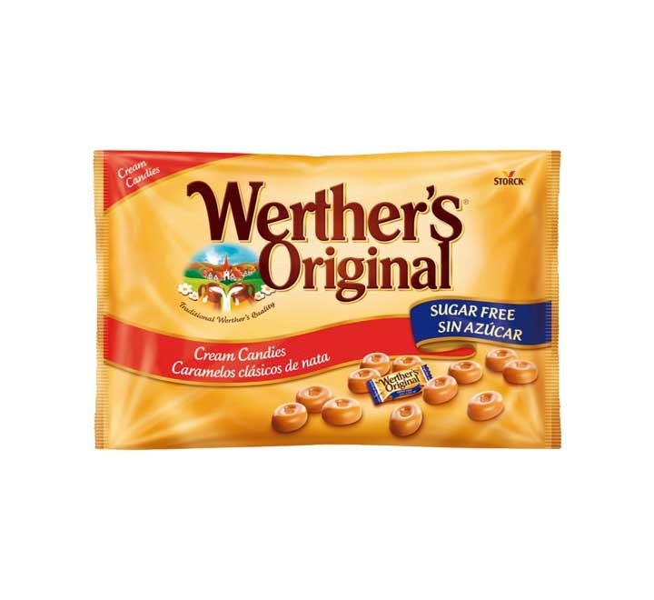 bolsa caramelos werthers original s/azucar 1kg