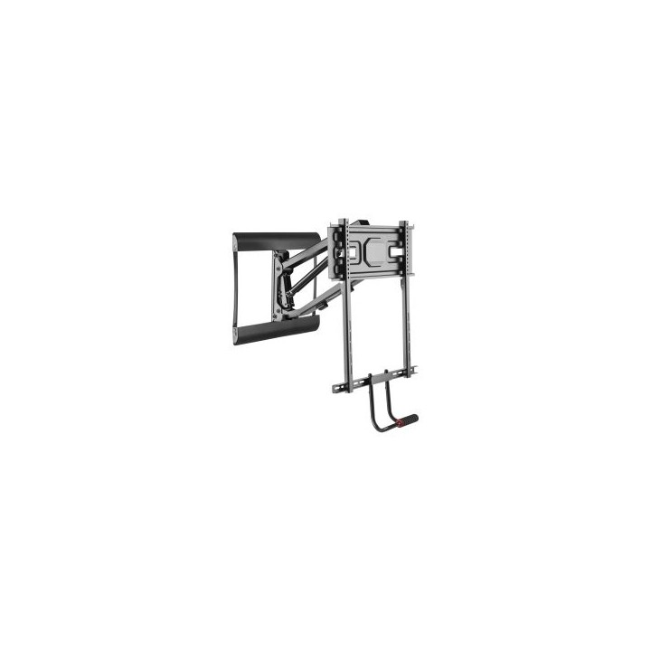 soporte de pared orientable equip para pantalla de 43" 70" pull down vesa max 600x400 peso max. 35kg