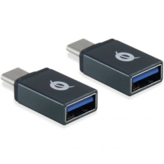 conceptronic kit adaptadores conceptronic usb tipo c 3.1 macho a usb a 3.1 hembra otg 5gb   s pack 2