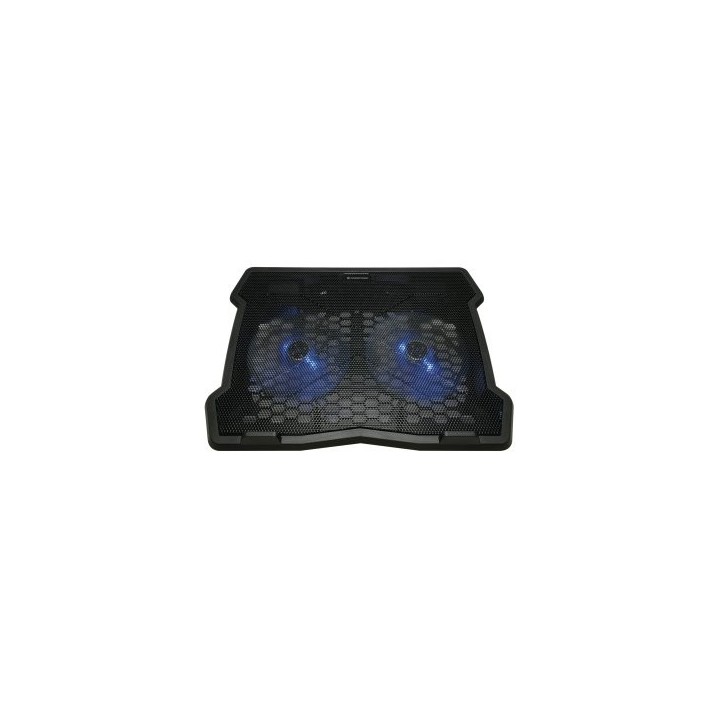 base de refrigeracion para portatiles conceptronic 2 ventiladores 125mm hasta 15,6"