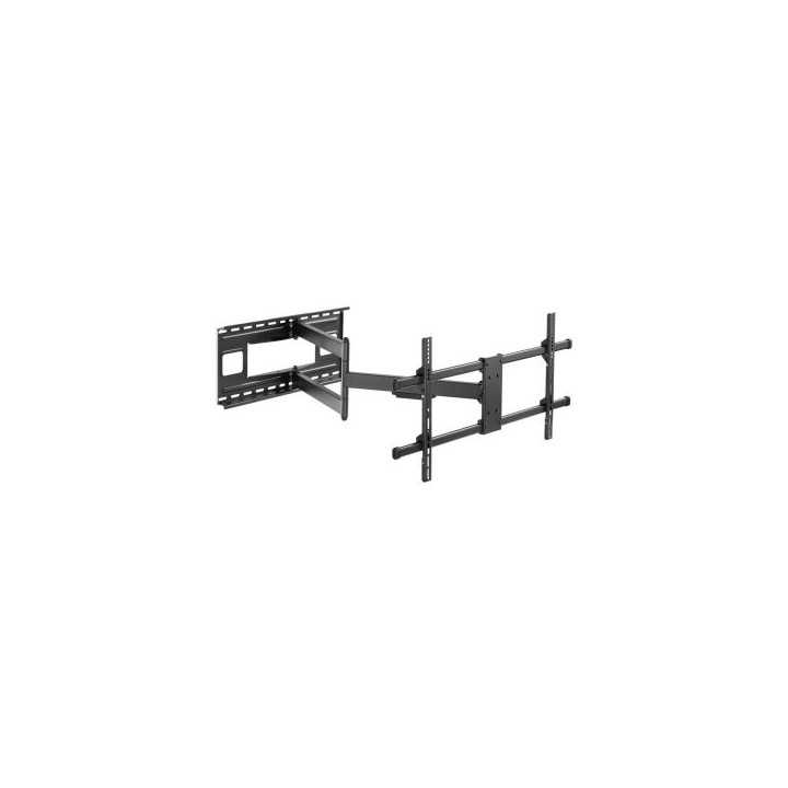 soporte de pared orientable equip para pantalla de 43"   80" doble brazo largo articulado equip max.