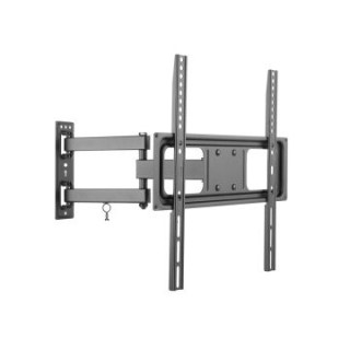 soporte de pared orientable equip para pantalla de 32"   55" doble brazo articulado max. 35kg vesa m