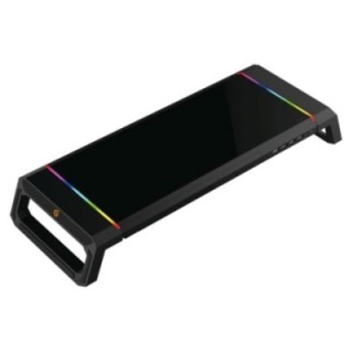 conceptronic soporte sobremesa gaming conceptronic hub usb 2.0 luz rgb
