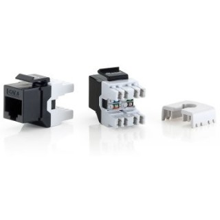 kit 8 uds conector hembra rj45 utp cat6 panel keystone